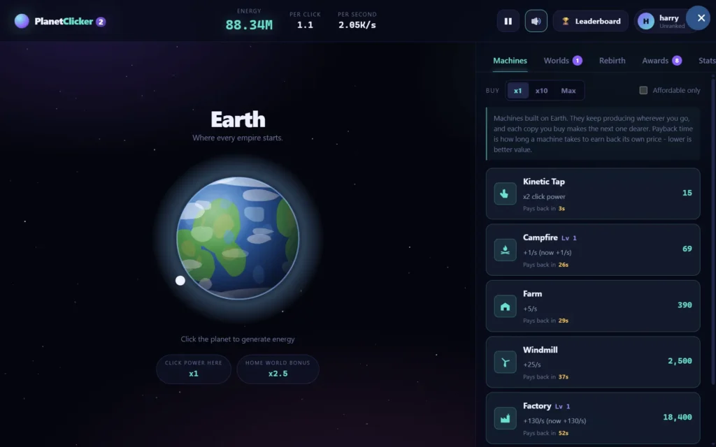 What Is Planet Clicker 2